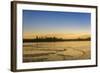 Germany, Bavaria, Upper Bavaria, Tšlzer Land (Area), Sachsenkam, Kirchsee Against Pre-Alps-Udo Siebig-Framed Photographic Print