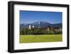 Germany, Bavaria, Upper Bavaria, Tšlzer Land, Benediktbeuern-Udo Siebig-Framed Photographic Print