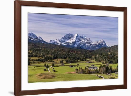 Germany, Bavaria, Upper Bavaria, Werdenfelser Land, Alpenwelt Karwendel-Udo Siebig-Framed Photographic Print