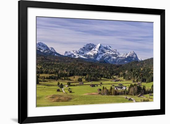 Germany, Bavaria, Upper Bavaria, Werdenfelser Land, Alpenwelt Karwendel-Udo Siebig-Framed Photographic Print