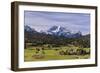 Germany, Bavaria, Upper Bavaria, Werdenfelser Land, Alpenwelt Karwendel-Udo Siebig-Framed Photographic Print