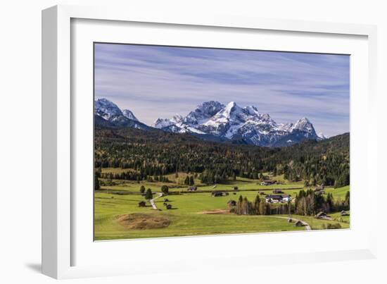 Germany, Bavaria, Upper Bavaria, Werdenfelser Land, Alpenwelt Karwendel-Udo Siebig-Framed Photographic Print