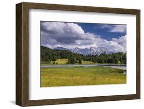 Germany, Bavaria, Upper Bavaria, Werdenfelser Land, Alpenwelt Karwendel-Udo Siebig-Framed Photographic Print