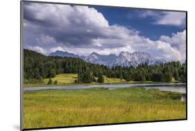 Germany, Bavaria, Upper Bavaria, Werdenfelser Land, Alpenwelt Karwendel-Udo Siebig-Mounted Photographic Print