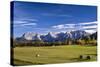 Germany, Bavaria, Upper Bavaria, Werdenfelser Land (Region), Alpenwelt Karwendel (Mountain Region-Udo Siebig-Stretched Canvas