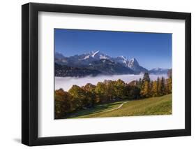 Germany, Bavaria, Upper Bavaria, Werdenfelser Land (Region), Wettersteingebirge (Mountains-Udo Siebig-Framed Photographic Print