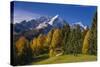 Germany, Bavaria, Upper Bavaria, Werdenfelser Land (Region), Wettersteingebirge (Mountains-Udo Siebig-Stretched Canvas
