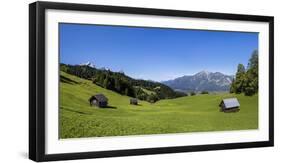 Germany, Bavaria, Upper Bavaria, Werdenfelser Land (Region), Wettersteingebirge (Mountains-Udo Siebig-Framed Photographic Print