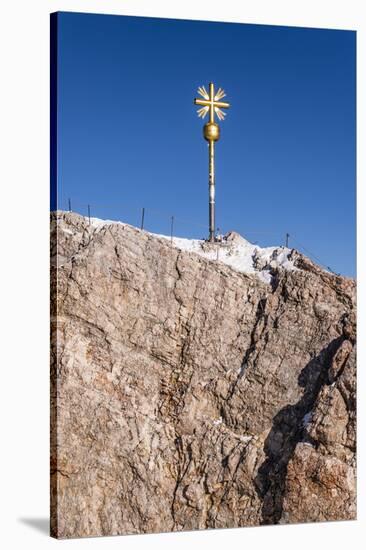 Germany, Bavaria, Upper Bavaria, Werdenfelser Land, Wetterstein Range-Udo Siebig-Stretched Canvas