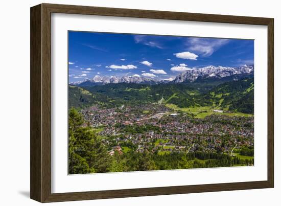 Germany, Bavaria, Upper Bavaria, Werdenfelser Land, Zugspitz Region-Udo Siebig-Framed Photographic Print