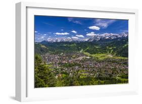 Germany, Bavaria, Upper Bavaria, Werdenfelser Land, Zugspitz Region-Udo Siebig-Framed Photographic Print