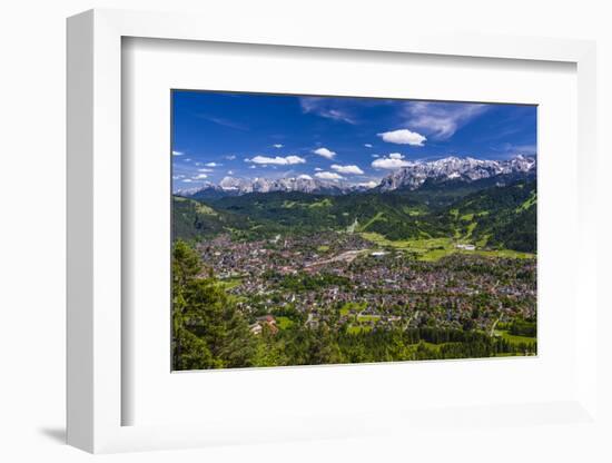 Germany, Bavaria, Upper Bavaria, Werdenfelser Land, Zugspitz Region-Udo Siebig-Framed Photographic Print