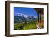 Germany, Bavaria, Upper Bavaria, Werdenfelser Land, Zugspitz Region-Udo Siebig-Framed Premium Photographic Print