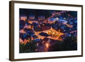 Germany, Bavaria, Upper Franconia, Kulmbach, Old Town-Udo Siebig-Framed Photographic Print