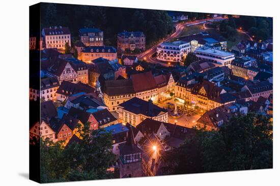 Germany, Bavaria, Upper Franconia, Kulmbach, Old Town-Udo Siebig-Stretched Canvas