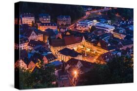 Germany, Bavaria, Upper Franconia, Kulmbach, Old Town-Udo Siebig-Stretched Canvas