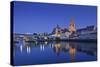 Germany, Bavaria, Upper Palatinate, Danube, Regensburg (City-Udo Siebig-Stretched Canvas