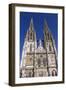 Germany, Bavaria, Upper Palatinate, Danube, Regensburg (City-Udo Siebig-Framed Photographic Print