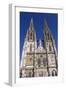 Germany, Bavaria, Upper Palatinate, Danube, Regensburg (City-Udo Siebig-Framed Photographic Print