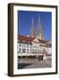 Germany, Bavaria, Upper Palatinate, Danube, Regensburg (City-Udo Siebig-Framed Photographic Print