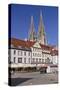 Germany, Bavaria, Upper Palatinate, Danube, Regensburg (City-Udo Siebig-Stretched Canvas