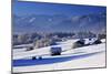 Germany, Bavaria, View About the Murnauer Moss on the Zugspitze Massif-Bernd Rommelt-Mounted Photographic Print