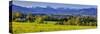 Germany, Bavaria, View of the Peretshofener Height the Karwendelgebirge-Bernd Rommelt-Stretched Canvas