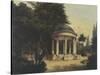 Germany, Bayreuth, the Hofgarten, 1860-null-Stretched Canvas