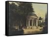 Germany, Bayreuth, the Hofgarten, 1860-null-Framed Stretched Canvas