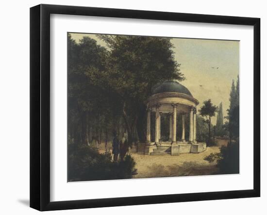 Germany, Bayreuth, the Hofgarten, 1860-null-Framed Giclee Print