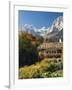 Germany, Berchtesgadener Land District, Ramsau, Farmhouse, Mountains, Reiter Alpe-Thonig-Framed Photographic Print