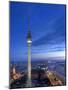 Germany, Berlin, Alexanderplatz, Tv Tower (Fernsehturm)-Michele Falzone-Mounted Photographic Print