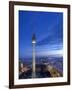 Germany, Berlin, Alexanderplatz, Tv Tower (Fernsehturm)-Michele Falzone-Framed Photographic Print