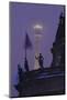 Germany, Berlin, Bodemuseum and Television Tower, Dusk-Andreas Keil-Mounted Photographic Print