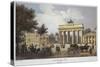 Germany, Berlin, Brandenburg Gate from Unter Den Linden Avenue-null-Stretched Canvas