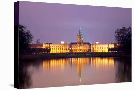 Germany, Berlin. Charlottenburg Castle Environs. Unesco-Ken Scicluna-Stretched Canvas