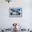 Germany, Berlin. Cyclists Passing under the Brandenburg Gate-Ken Scicluna-Framed Photographic Print displayed on a wall