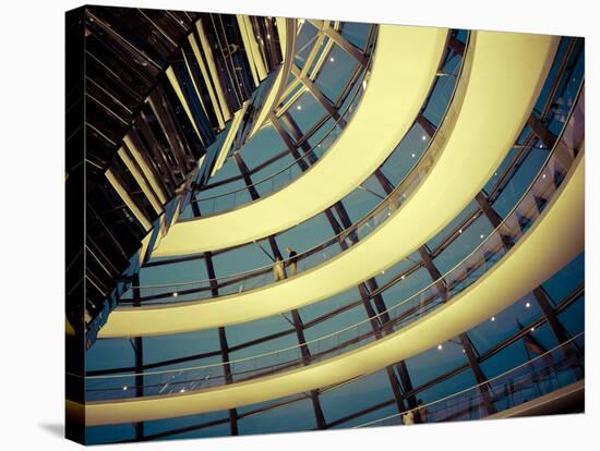 Germany, Berlin, Dome of the Parliament Building (The Reichstag)-Michele Falzone-Stretched Canvas