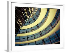 Germany, Berlin, Dome of the Parliament Building (The Reichstag)-Michele Falzone-Framed Photographic Print