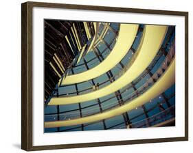 Germany, Berlin, Dome of the Parliament Building (The Reichstag)-Michele Falzone-Framed Photographic Print