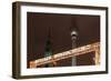 Germany, Berlin, Dusk, Alexanderplatz, Christmas Market-Catharina Lux-Framed Photographic Print