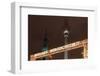 Germany, Berlin, Dusk, Alexanderplatz, Christmas Market-Catharina Lux-Framed Photographic Print