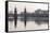 Germany, Berlin. Oberbaum Bridge Crossing River Spree-Jaynes Gallery-Framed Stretched Canvas