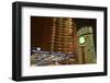 Germany, Berlin, Potsdamer Platz, Subway Station and City Train Station, Night-Christian Hikade-Framed Photographic Print