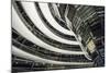 Germany, Berlin, Reichstag, Dome Interior, Evening-Walter Bibikow-Mounted Photographic Print