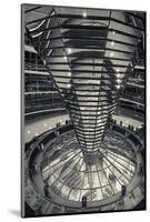 Germany, Berlin, Reichstag, Dome Interior, Evening-Walter Bibikow-Mounted Photographic Print