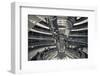 Germany, Berlin, Reichstag, Dome Interior, Evening-Walter Bibikow-Framed Photographic Print