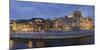 Germany, Berlin, River Spree, Reichstag, Evening-Rainer Mirau-Mounted Photographic Print