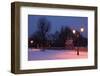 Germany, Berlin, Schšneberg, Snow, Morning Mood-Catharina Lux-Framed Photographic Print