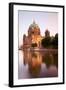 Germany, Berlin. the Cathedral Reflected in the Waters of Spree River.-Ken Scicluna-Framed Photographic Print